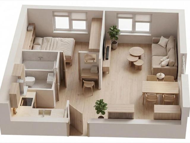 Mieszkanie 37 m² na Saskiej Kępie polecam