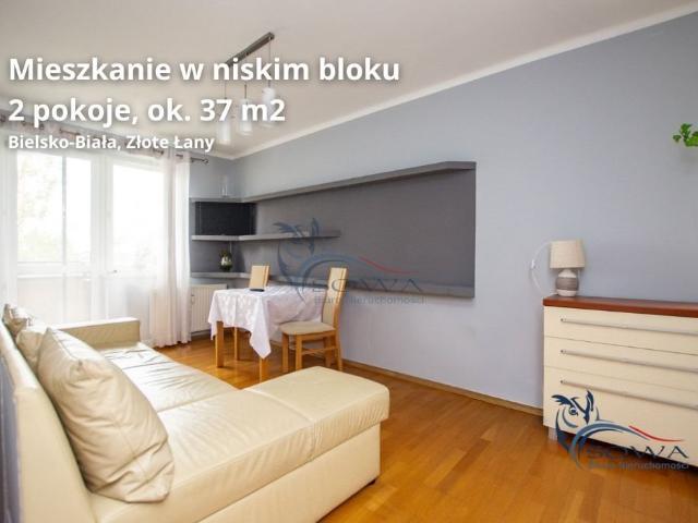 Mieszkanie 37,4 m² z balkonem na Złotych Łanach zapraszam