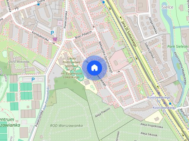 Mieszkanie, 37,50 m², Warszawa