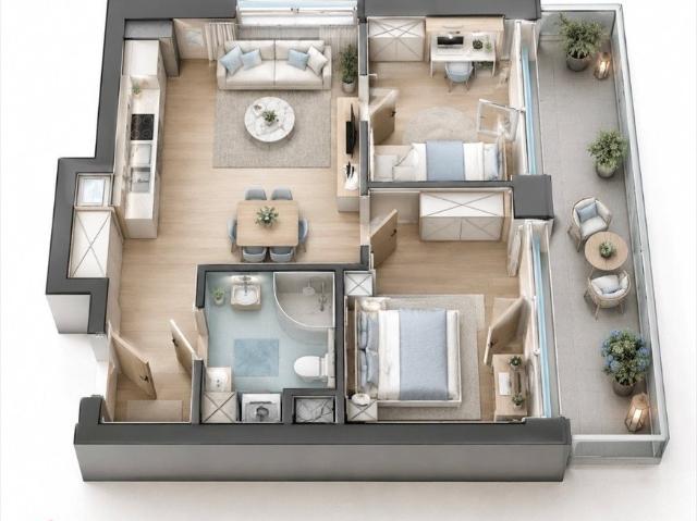 Mieszkanie 39,57 m² w Poznaniu zapraszam