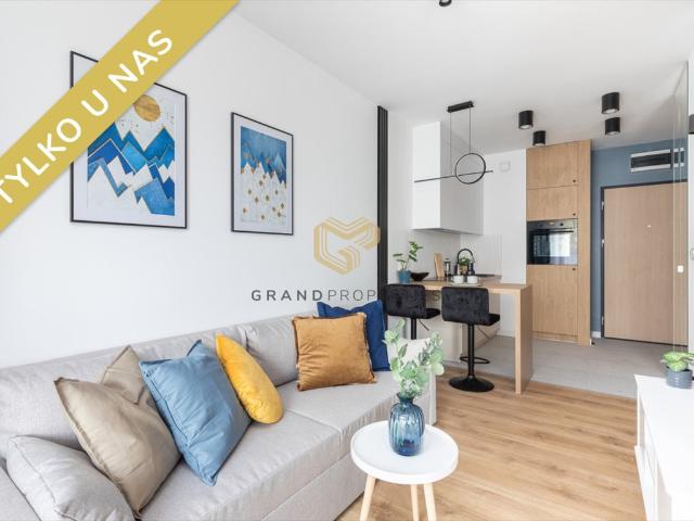 Mieszkanie 30 m² w Warszawie 2 pokoje z balkonem