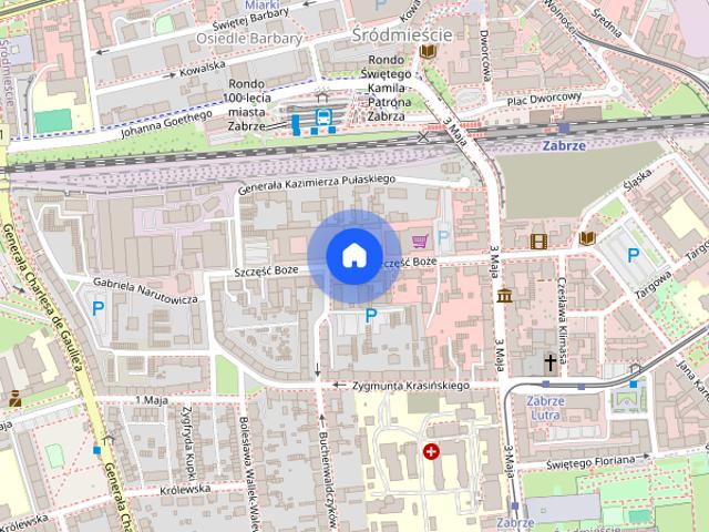 Mieszkanie 3, 4 pokojowe Zabrze Centrum Zus Co