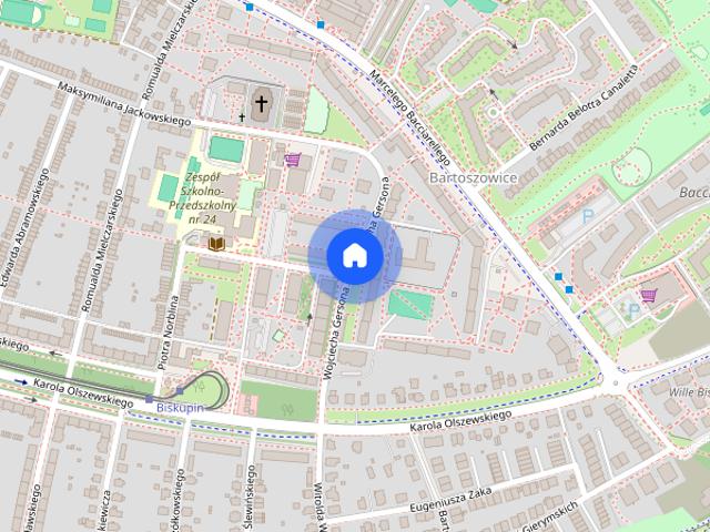 Mieszkanie 3 pok, 56 m² rozkładowe | Blisko komunikacji | Bartoszowice