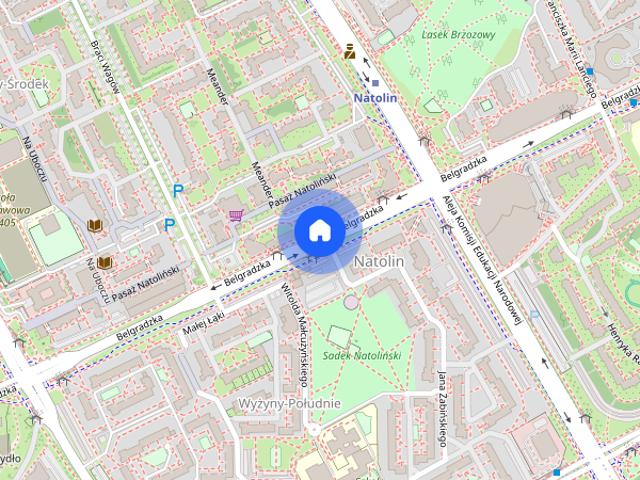 Mieszkanie 3 pokojowe 53 m² w Natolinie z balkonem przy metrze