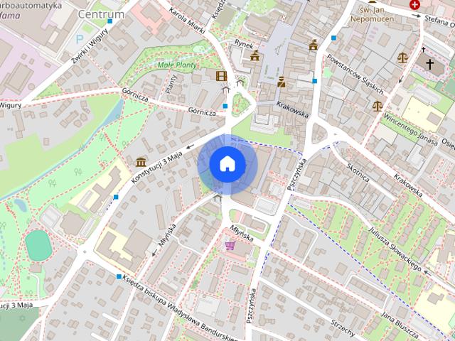Mieszkanie 3 pokojowe 66m2 centrum !