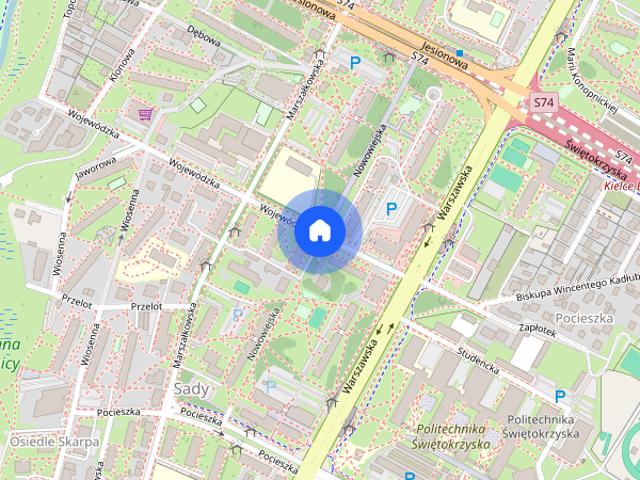 Mieszkanie 3 pokojowe do wynajęcia Kielce koło Politechniki