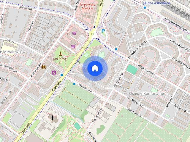 Mieszkanie 3 pokojowe w centrum Jelcza