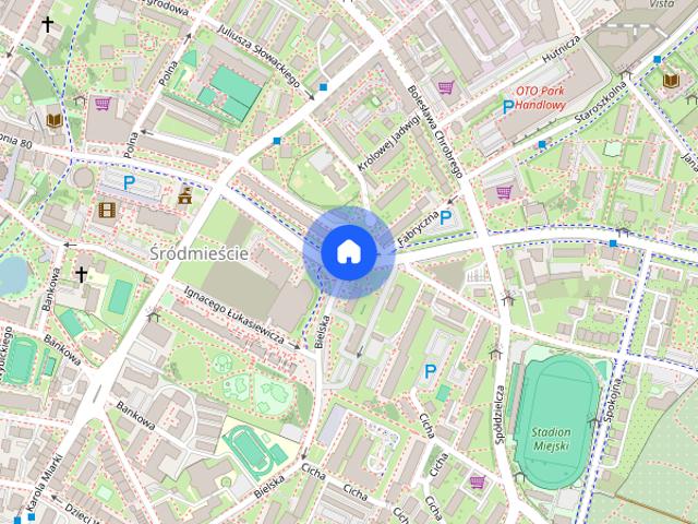 Mieszkanie 3 pokojowe z balkonem, ogrz miejskim w centrum!