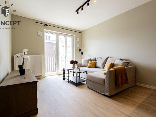 Mieszkanie 44 m² z aneksem kuchennym na wynajem Wrocław, Fabryczna