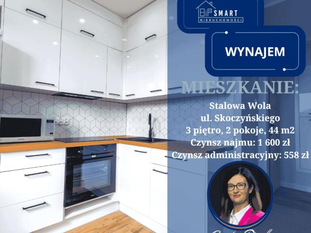 Mieszkanie 44 m² z oddzielną kuchnią na wynajem ul. Skoczyńskiego, Stalowa Wola