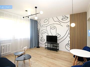 Mieszkanie 44,73 m² z oddzielną kuchnią na wynajem ul. Michałowskiego, Wałbrzych, Piaskowa Góra
