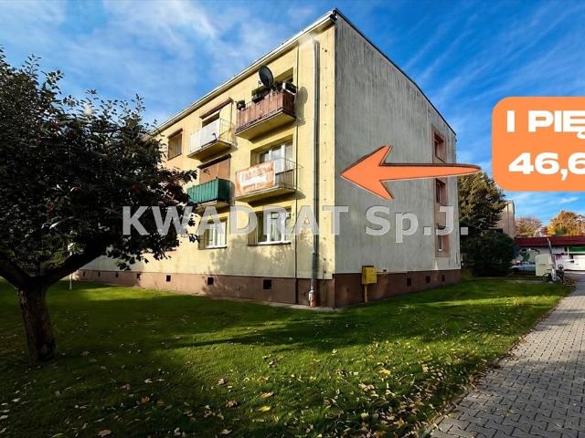 Mieszkanie 46,62 m² w centrum Kępna duży balkon