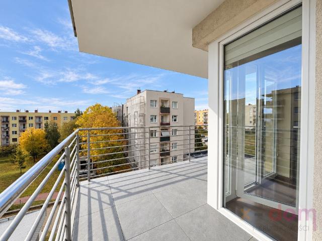 Mieszkanie 47 m² z dużym tarasem w Kielcach spokojna okolica