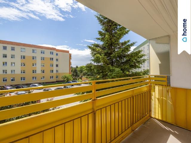 Mieszkanie 47,5 m² w Łęcznej balkon z zielonym widokiem