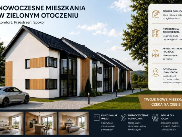 Mieszkanie 48,80 m², Mucharz