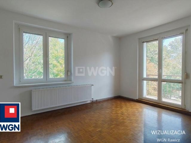 Mieszkanie 49 m² w Rawiczu, 2 pokoje z możliwością 3 polecam!