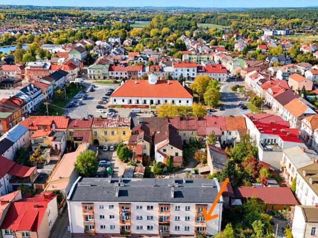 Mieszkanie 49,4 m² w Staszowie blisko rynku z balkonami