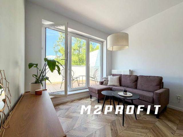 Mieszkanie 40,64 m² z aneksem kuchennym na wynajem Osiedle Stalowe, Kraków, Stalowe