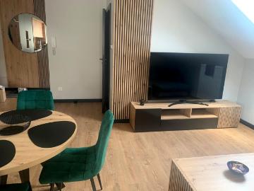 Mieszkanie 43,80 m² z aneksem kuchennym na wynajem ul. Działoszyńska, Wrocław, Swojczyce
