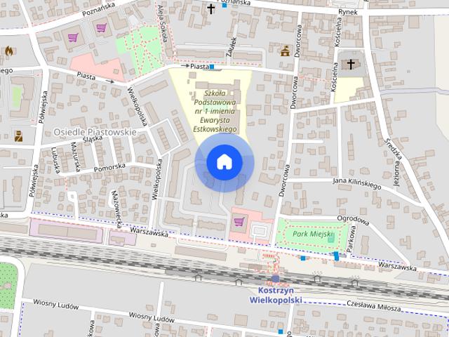 Mieszkanie 54 m², 2 pokoje i 2 balkony | Kostrzyn Wlkp. blisko PKP
