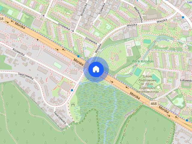 Mieszkanie 55 m² | 2 pokoje, osobna kuchnia | Gdynia, ul. Morska 174