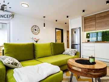 Mieszkanie 57,70 m² z aneksem kuchennym na wynajem ul. Buska, Wrocław, Krzyki