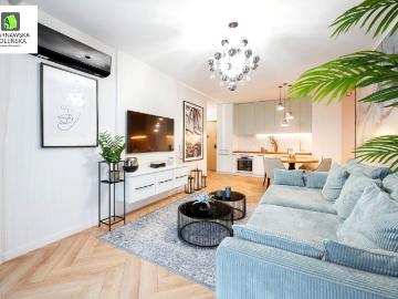 Mieszkanie 59,50 m² z aneksem kuchennym na wynajem Gdańsk, Śródmieście
