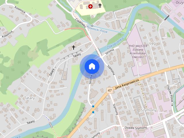 Mieszkanie, 50 m², Zakopane
