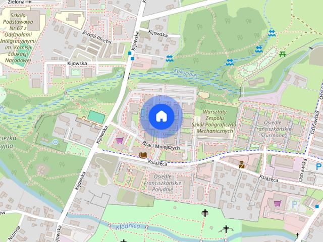 Mieszkanie 50m² z balkonem+miejsce parkingowe. Osiedle Franciszkańskie