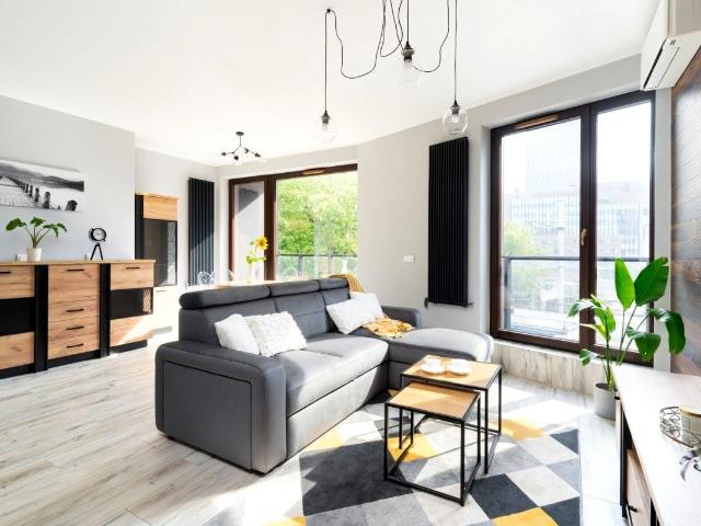 Mieszkanie 51,52 m² z aneksem kuchennym na wynajem Warszawa, Wola