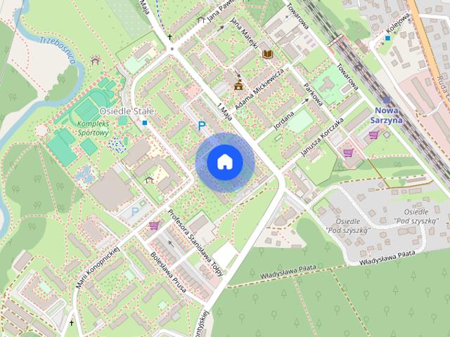 Mieszkanie 52,84 m² | 3 pokoje | Duzy Balkon | Piwnica | Centrum Nowej Sarzyny