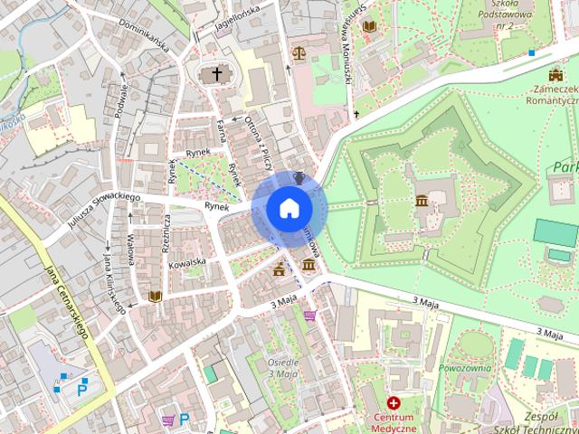 Mieszkanie 52m2, samo centrum ul. 3maja, TV 55 smart, zwywarka