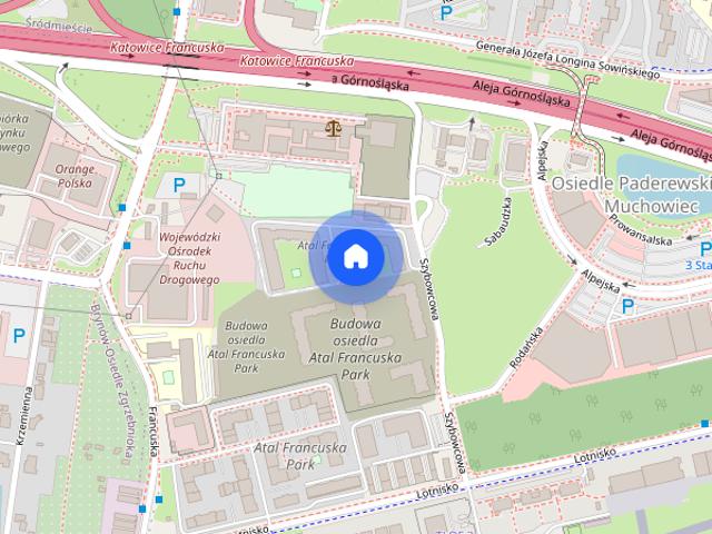 Mieszkanie, 64 m², Katowice