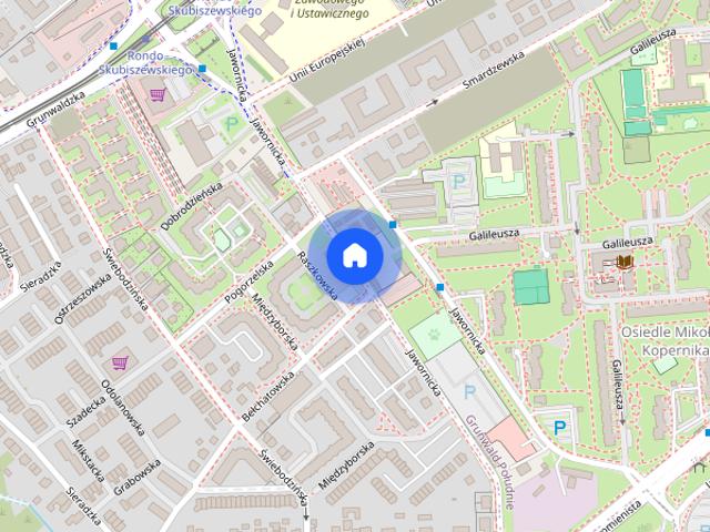 Mieszkanie, 64 m², Poznań