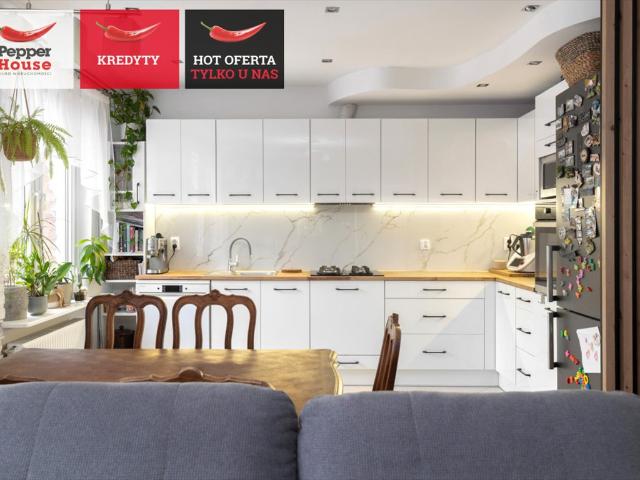 Mieszkanie 69,72 m² z ogródkiem i garażem w Jazowej