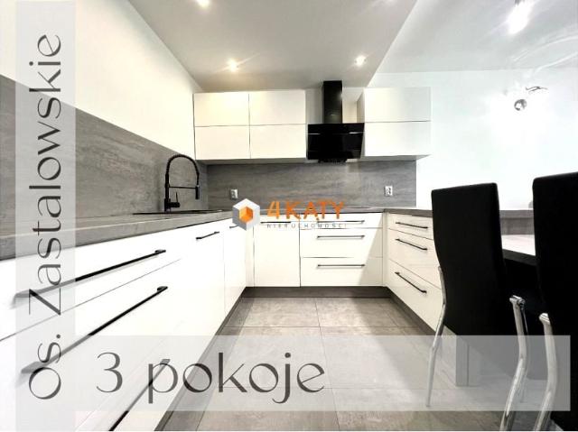 Mieszkanie 61,20 m² z kuchnią w zabudowie na wynajem Zielona Góra, Zastalowskie