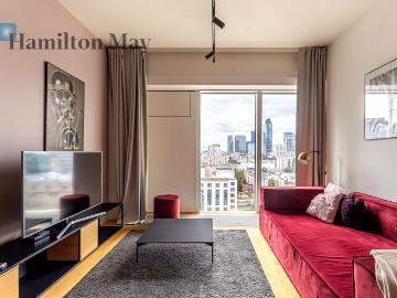 Mieszkanie 61,50 m² z aneksem kuchennym na wynajem Warszawa