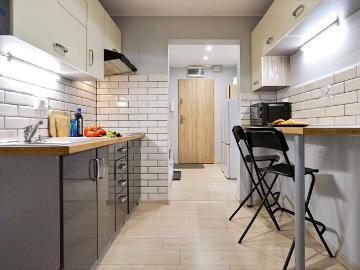 Mieszkanie 62,79 m² z kuchnią w zabudowie na wynajem Wrocław, Kozanów