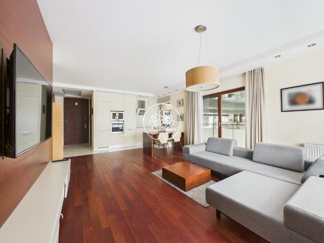 Mieszkanie 71,85 m² w Warszawie Wilanów, Sarmacka z garażem