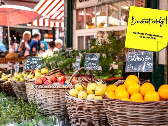 Migazziplatz 1 nachhaltiges Energiekonzept, Ruhelage Nähe Meidlinger Markt