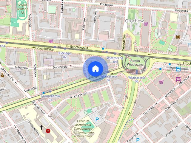 Mikrokawalerka 25 m² z antresolą Praga Południe Rondo Waszyngtona
