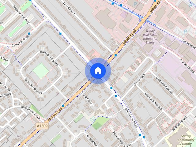 Milton Road, Lovell Lodge, CB4