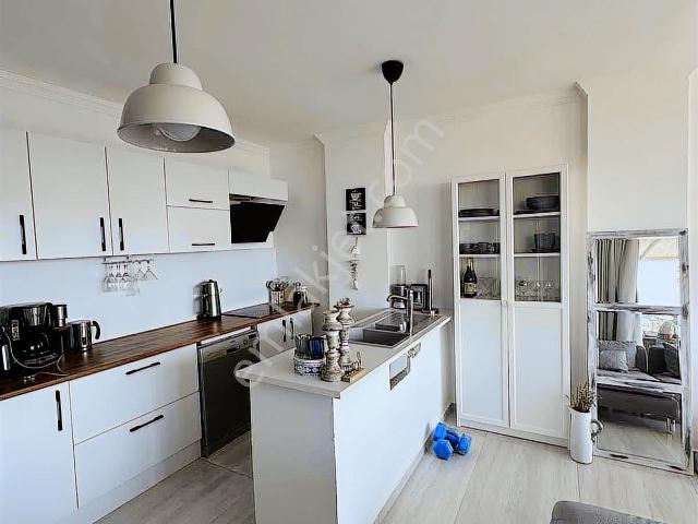 Milas Bodrum Meşelik 1+1 Bahçeli Göl Manzaralı Yıllık Kiralık