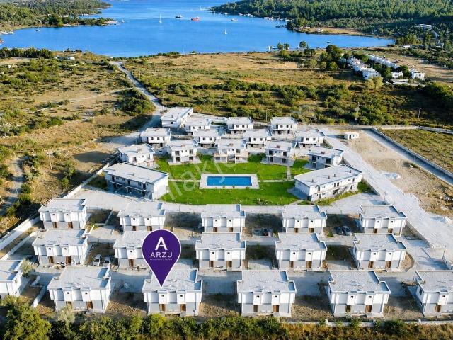 Milas Kazıklı Koyunda 2+1 İkiz Villa Satılık