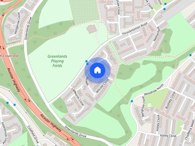 Milcote Close, Redditch
