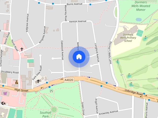 Milford Road, Southall, UB1