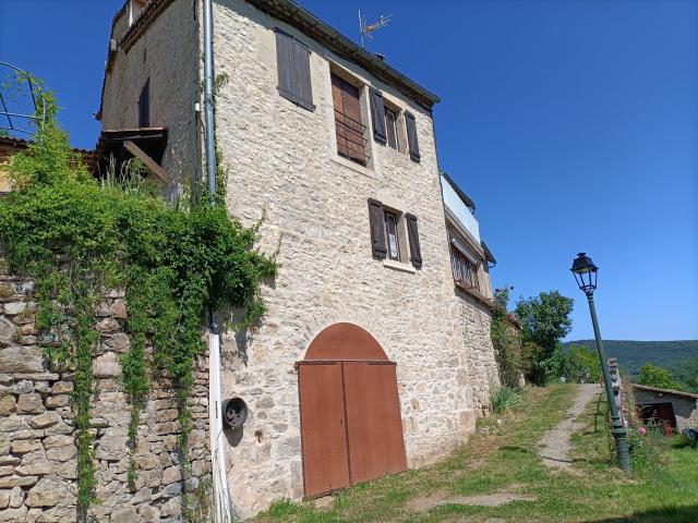 Milhars,Maison de village,2 logements possibles 250 m2 110m² Milhars