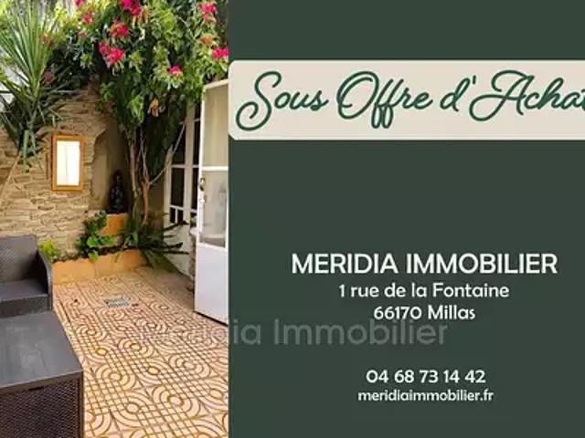 Millas 66170 Achat / Vente maison 6 pièces t6