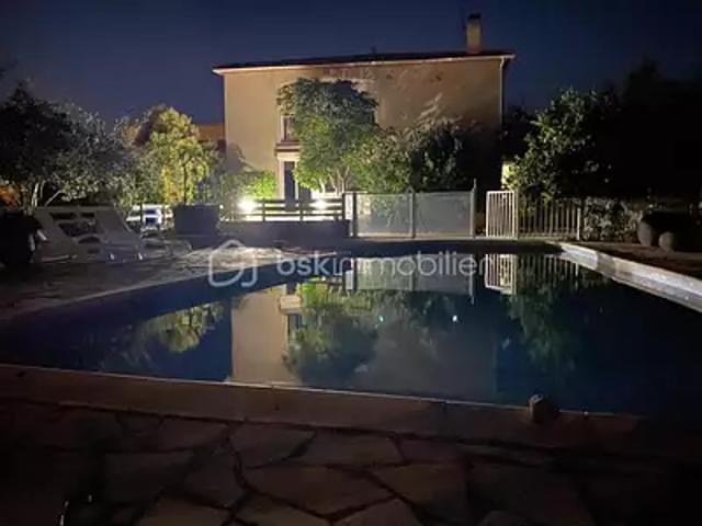 Millas 66170 Achat / Vente maison 9 pièces t9 piscine terrasse