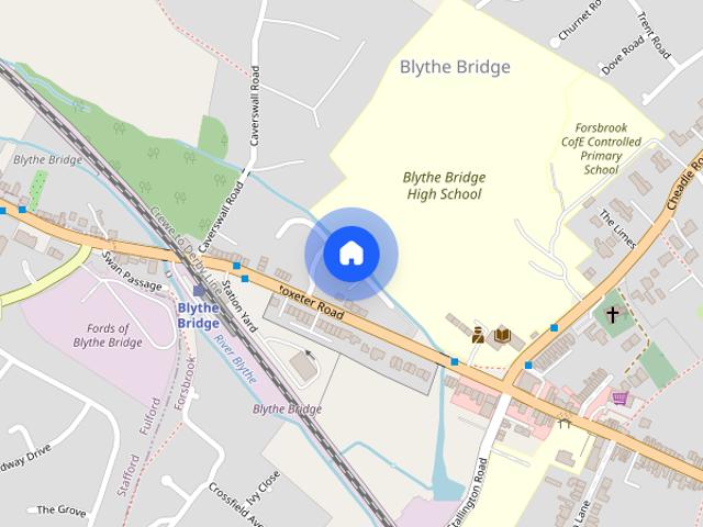 Millbrook Gardens, Blythe Bridge, Stoke on Trent, Staffordshire, ST11